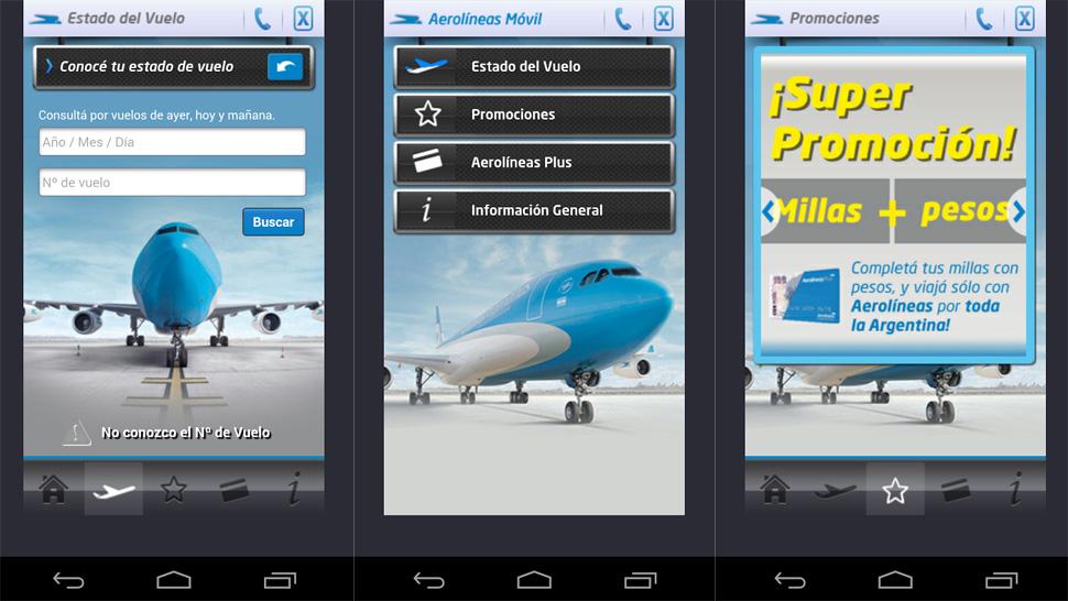 Aerolíneas relanza su web para acceder y comprar pasajes desde teléfonos móviles y tabletas