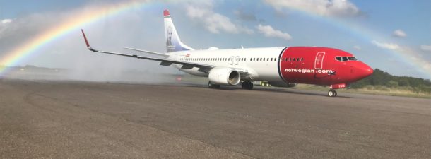 Con la presencia de los Reyes de Noruega, Norwegian Air Argentina presenta su primer avión con matrícula local.